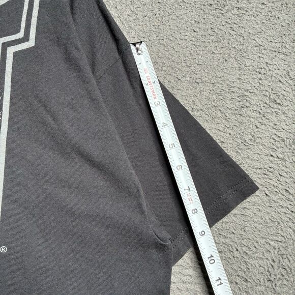 Vintage Tapout Men's Black Short Sleeve T-Shirt UFC MMA BJJ Size 2XL Skull Cyber - Picture 6 of 8